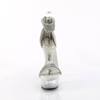 Pleaser - DELIGHT641 Sandale à bride à la cheville - Couleur argent/Transparent Product image